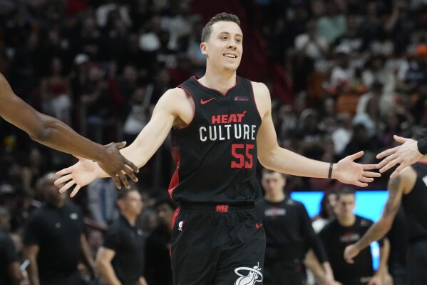 Heat guard Duncan Robinson has options in his quest for the Paris